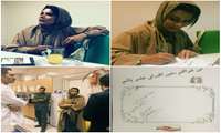 حضور عاطفه رضوي در واحد اهداي عضو